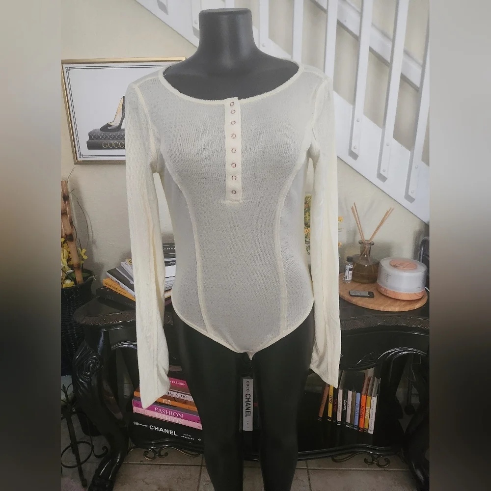 Free People bodysuit size M NEW